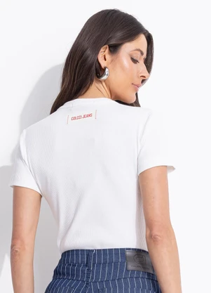Colcci Jeans - Blusa Cj Off White - COLCCI JEANS