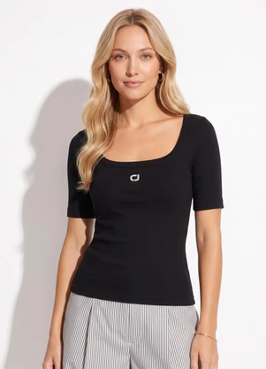 Colcci Jeans - Blusa Cj Preto - COLCCI JEANS