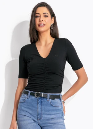 Colcci Jeans - Blusa Cj Preto - COLCCI JEANS