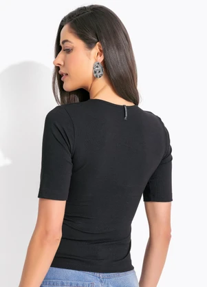 Colcci Jeans - Blusa Cj Preto - COLCCI JEANS
