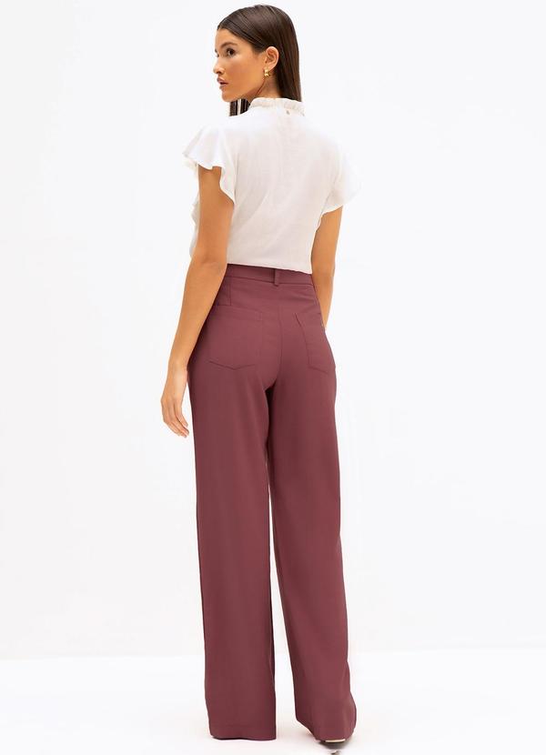 Principessa - Blusa com Babados e Entremeio Giulia Off White 4