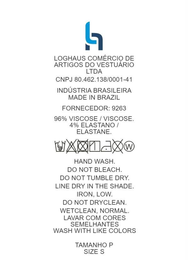 Quintess - Blusa com Mangas Curtas Azul 5