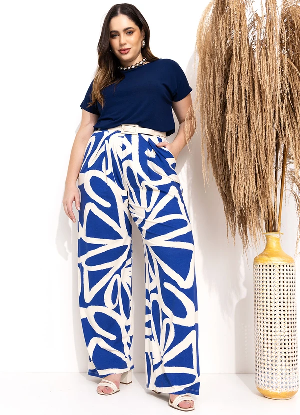 Quintess - Blusa com Mangas Curtas Marinho 10