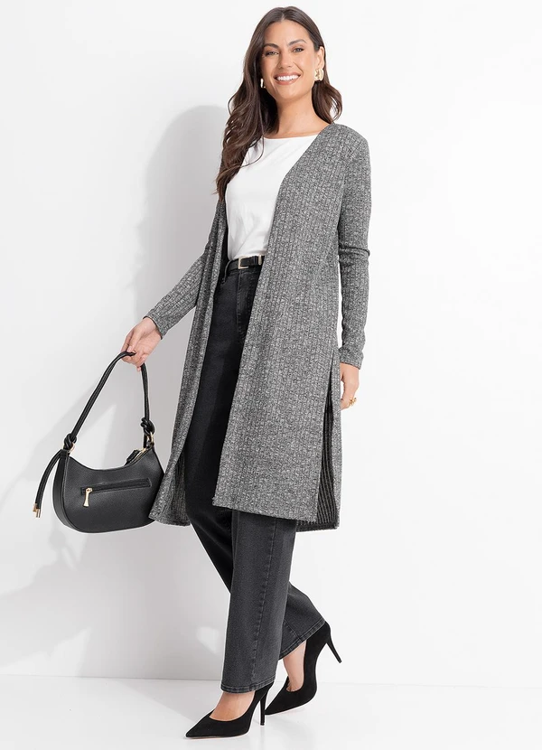 Quintess - Blusa com Mangas Curtas Off White 12