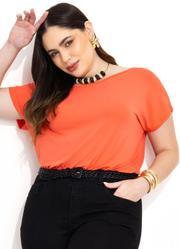 Blusa com Mangas Curtas Salmo