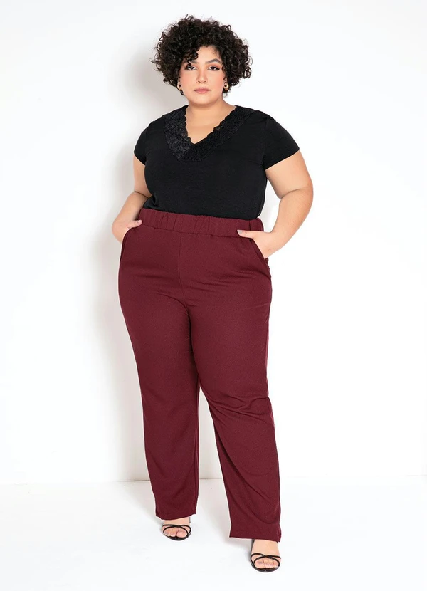 Quintess - Blusa com Renda Preta 15