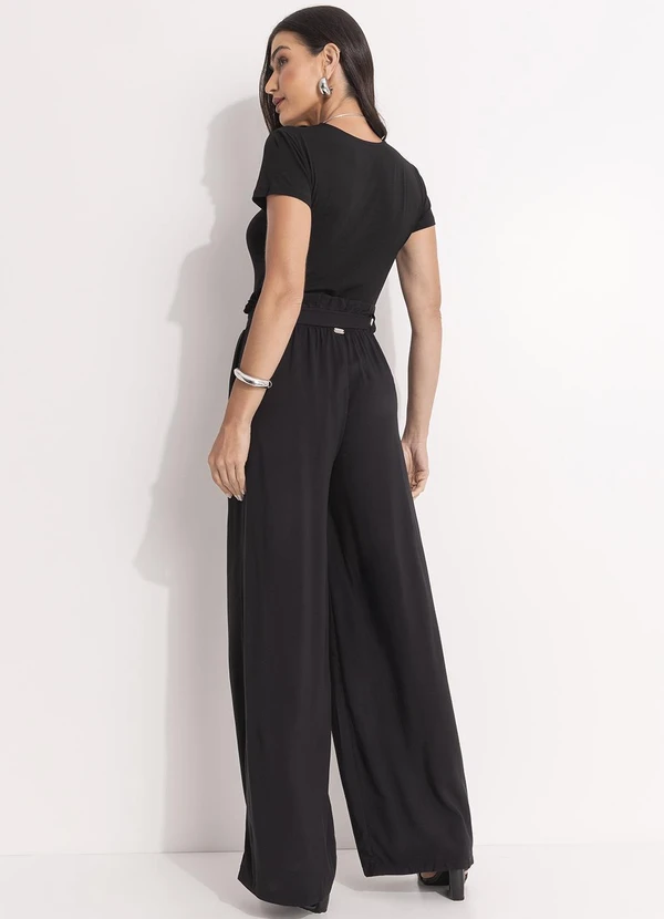 Quintess - Blusa com Renda Preta 7