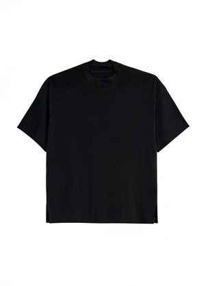 Enfim - Blusa Comfort Canelada Preto - ENFIM