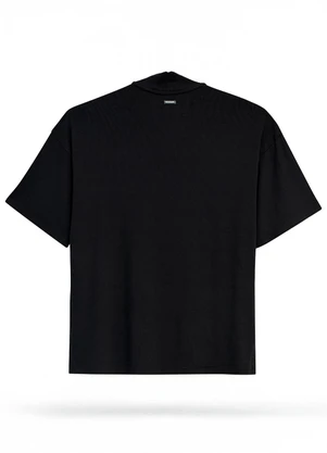Enfim - Blusa Comfort Canelada Preto - ENFIM