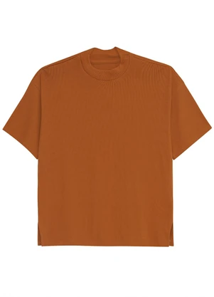 Enfim - Blusa Comfort Canelada Terracota - ENFIM