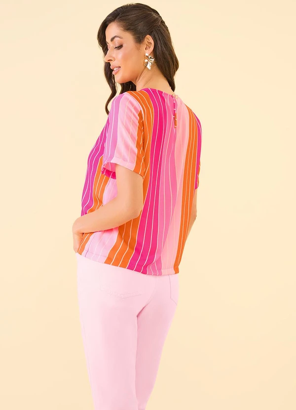 Angel - Blusa Crepe Multicores 4