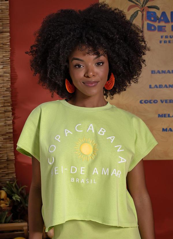 Use Modo - Blusa Cropped Copacabana Verde