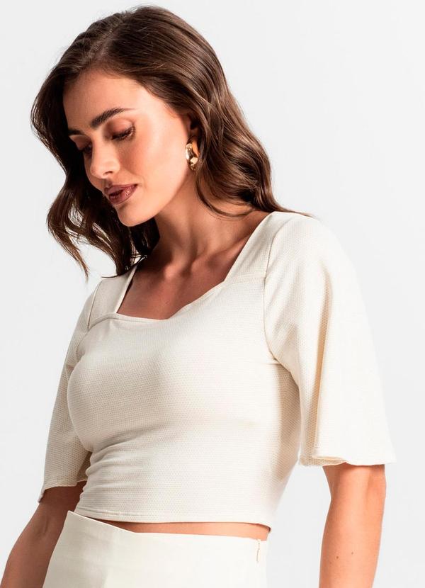 Endless - Blusa Cropped Bege 4