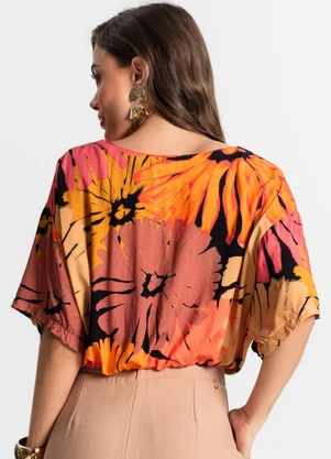 Endless - Blusa Cropped Feminina Preto - ENDLESS