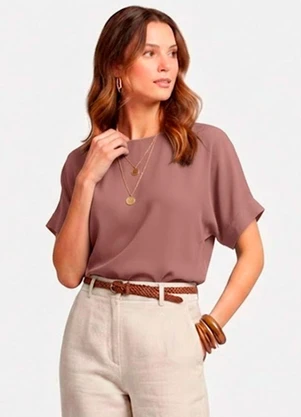 Infinita Cor - Blusa Cropped Feminina Vermelho - INFINITA COR