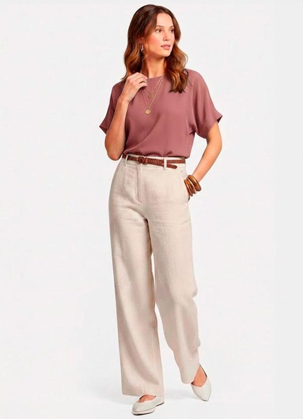 Infinita Cor - Blusa Cropped Feminina Vermelho 3