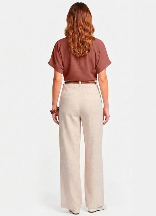 Infinita Cor - Blusa Cropped Feminina Vermelho 4