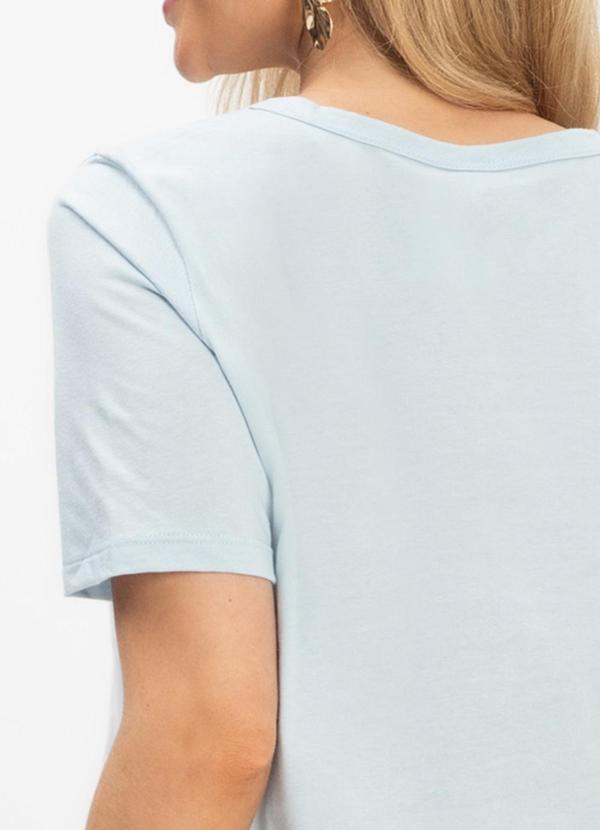 Select - Blusa Cropped Lisa Azul 4