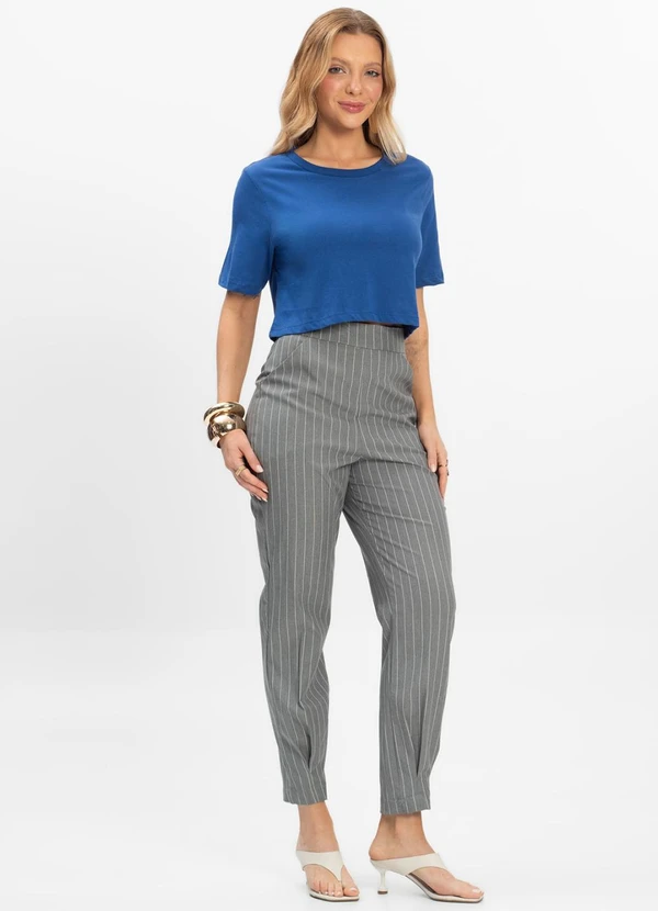 Select - Blusa Cropped Lisa Azul 3