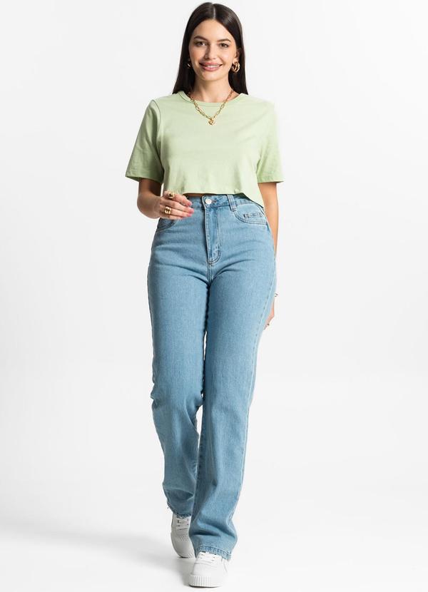 Select - Blusa Cropped Lisa Verde 3