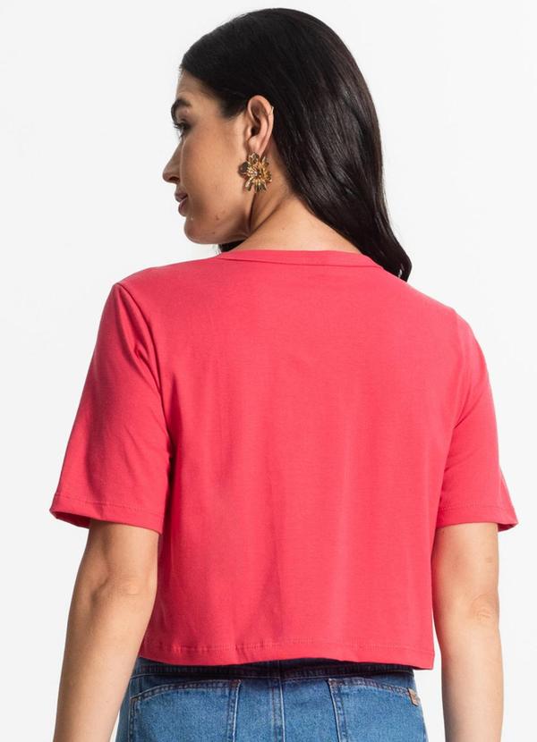 Select - Blusa Cropped Lisa Vermelho 2