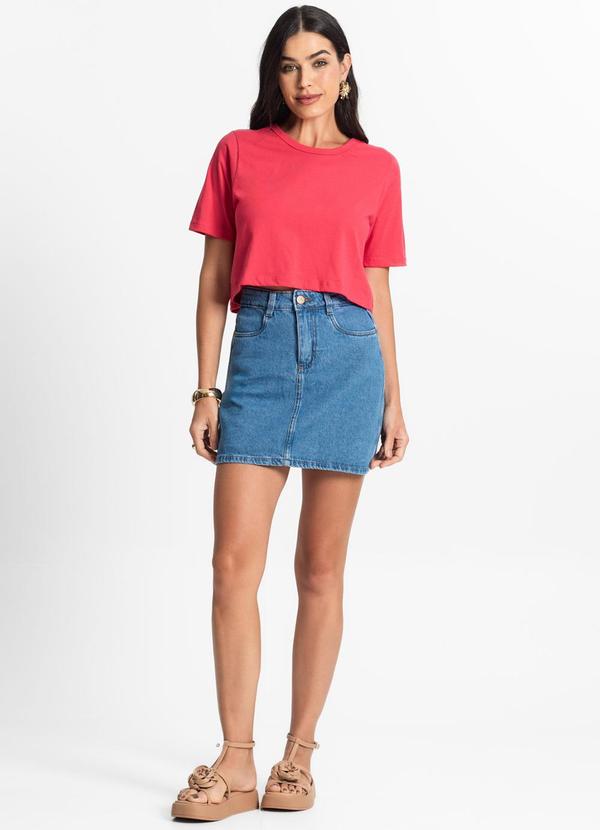 Select - Blusa Cropped Lisa Vermelho 3