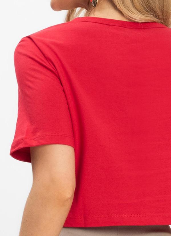 Select - Blusa Cropped Lisa Vermelho 4