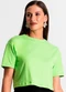 Rovitex - Blusa Cropped Manga Curta Verde - variação: Verde