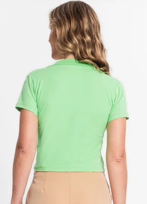Endless - Blusa de Cotton Leve Feminina Verde - ENDLESS