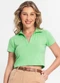 Endless - Blusa de Cotton Leve Feminina Azul - variação: Verde