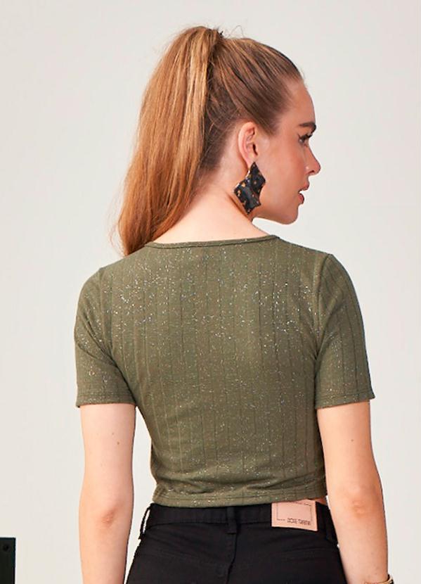 Briard - Blusa de Lurex Verde 2