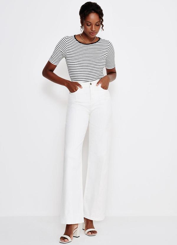 Principessa - Blusa Listrada de Malha Canelada Belanie 3