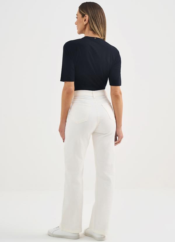 Principessa - Blusa de Malha em Algodão com Elastano Preto Diandra 4