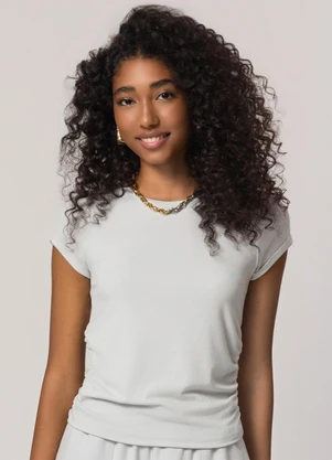 Sofie - Blusa de Manga Curta Branco - SOFIE