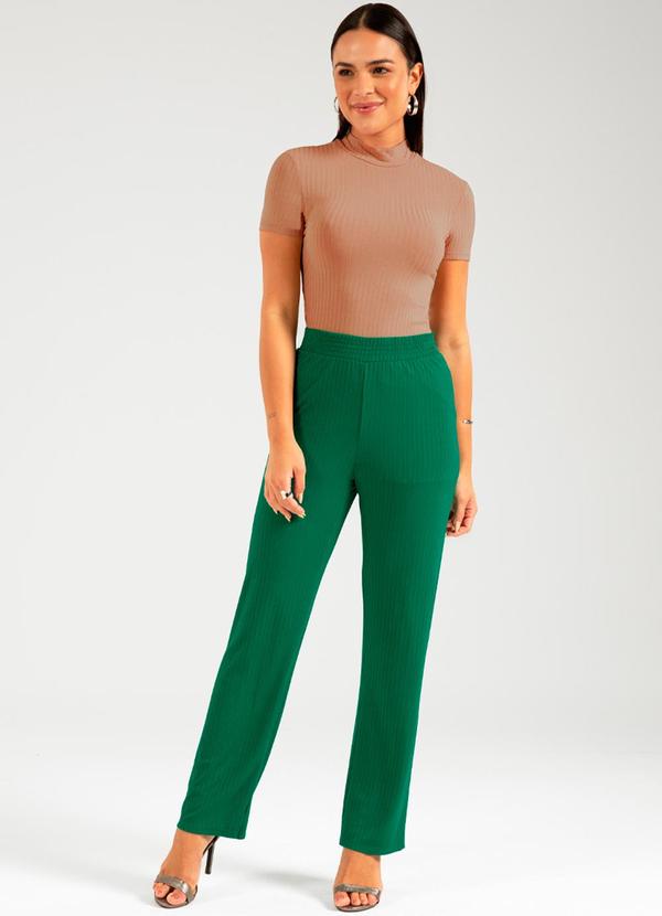 Cativa - Blusa de Manga Curta em Canrlado Bege 2