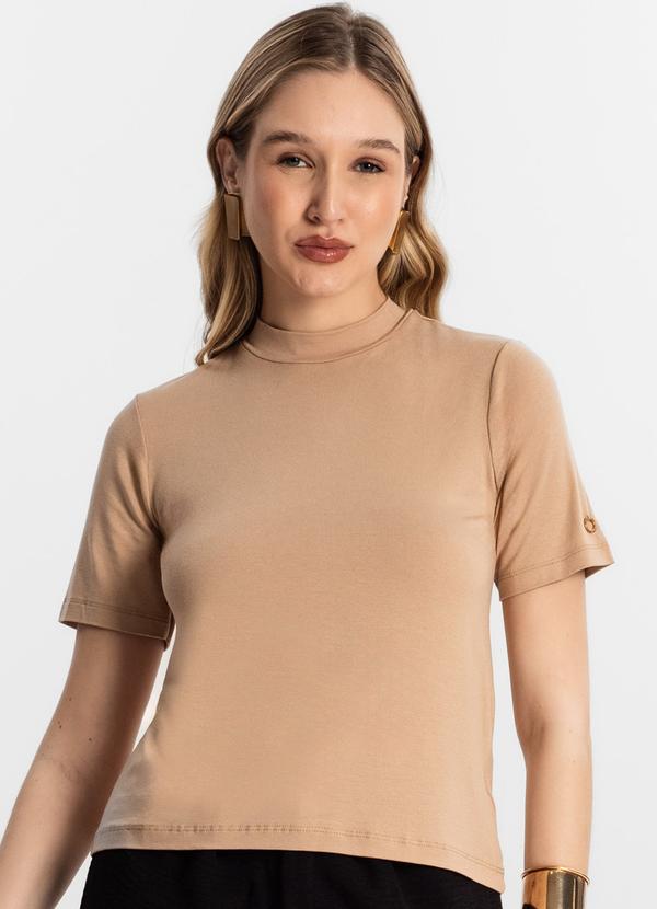 Endless - Blusa de Viscotorcion Feminina Marrom