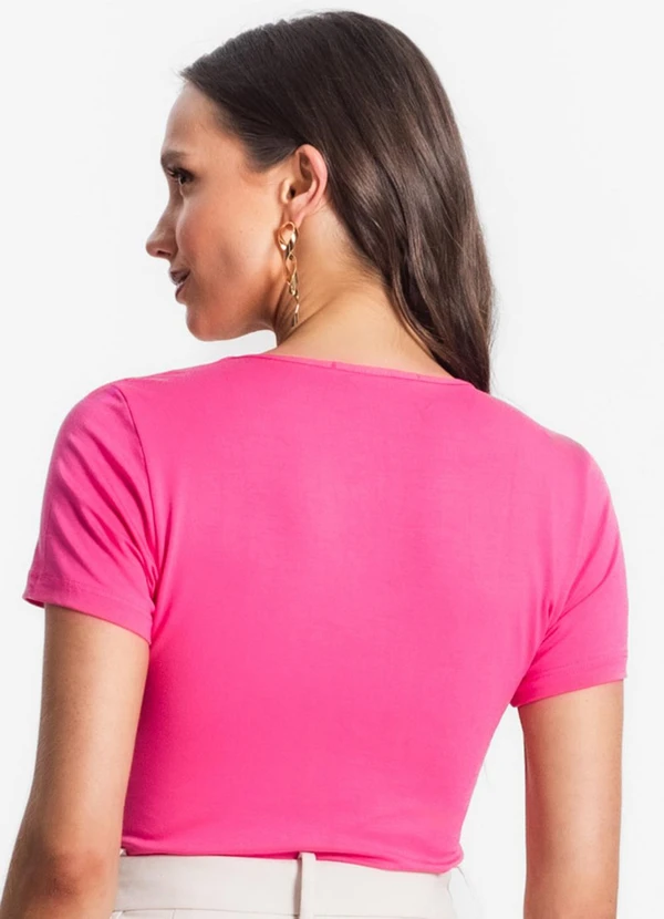 Endless - Blusa de Viscotorcion Feminina Rosa 2