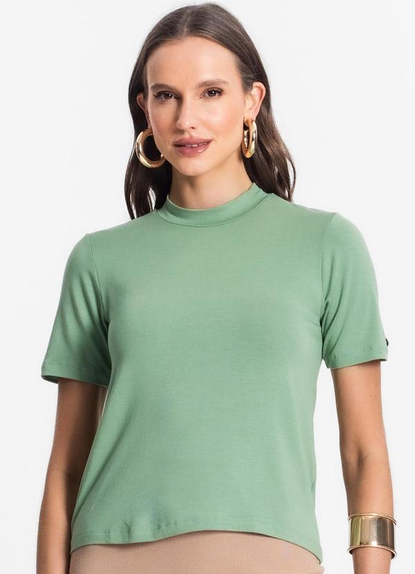 Endless - Blusa de Viscotorcion Feminina Verde