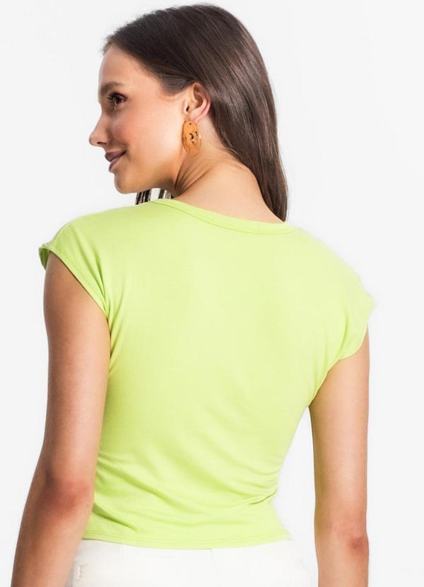 Endless - Blusa de Viscotorcion Feminina Verde 2