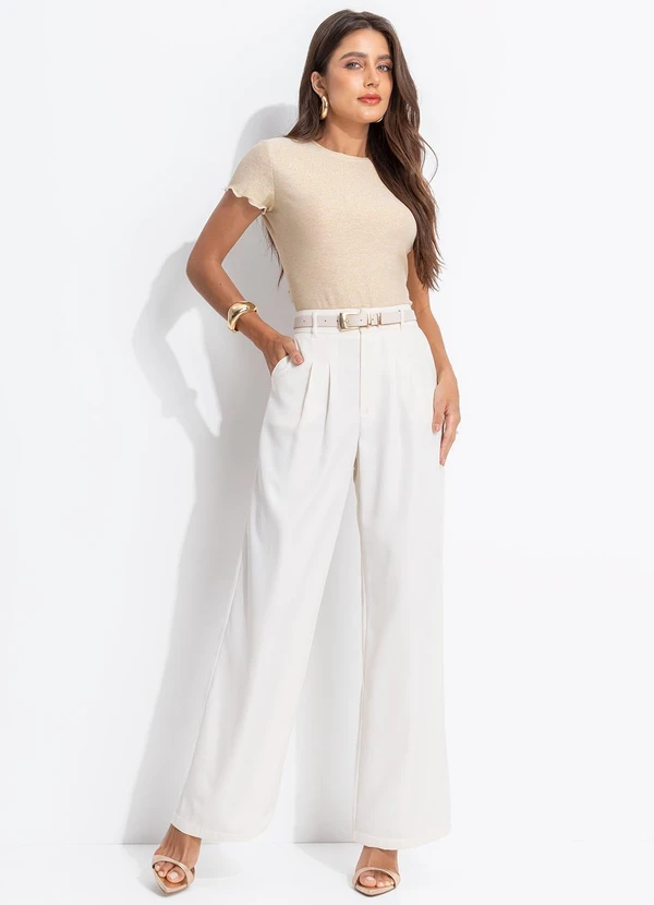 Quintess - Blusa Dourada em Lurex 6