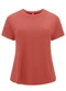 Lunender Mais Mulher - Blusa Dplus Size em Malha Crepe Laranja - variação: Laranja