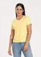 Cativa - Blusa em Algodão Bege - variação: Amarelo Claro
