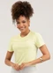 Cativa - Blusa em Algodão Amarelo Claro - variação: Amarelo Claro