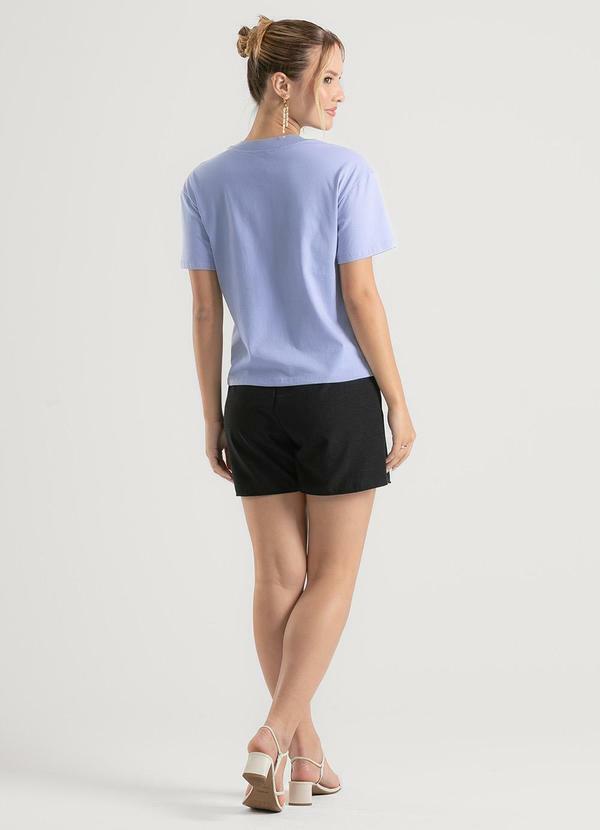 Cativa - Blusa em Algodão Azul Claro 2