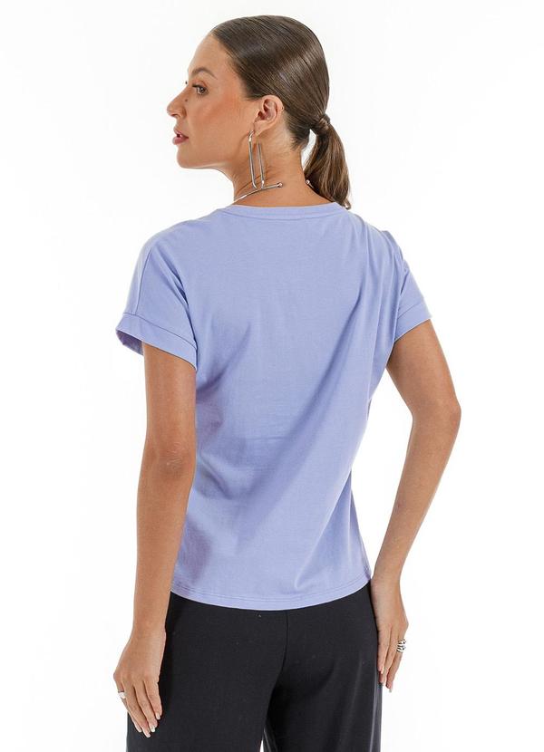 Habana - Blusa em Algodão Azul Claro 2