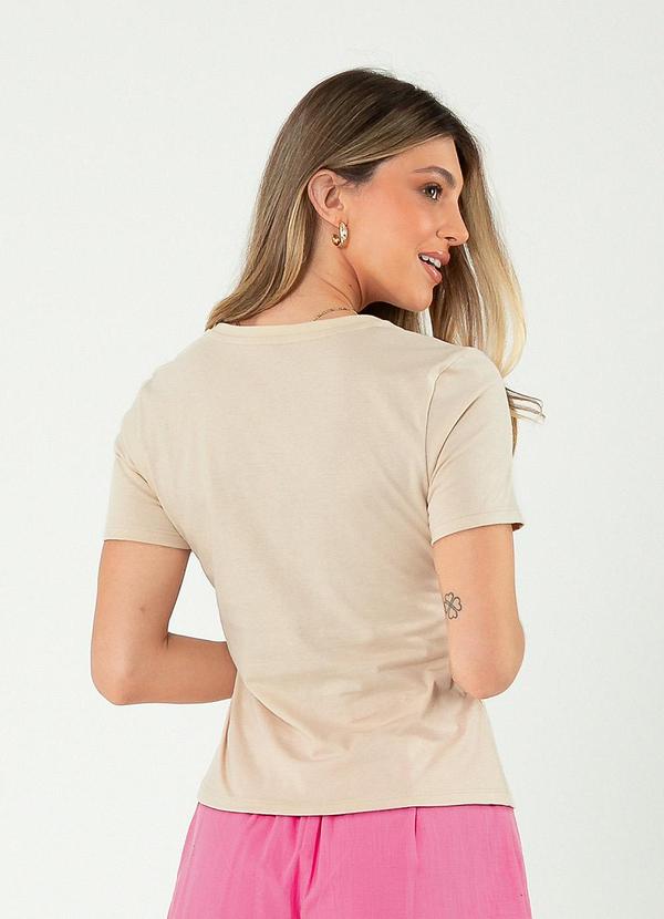Cativa - Blusa em Algodão Bege 2