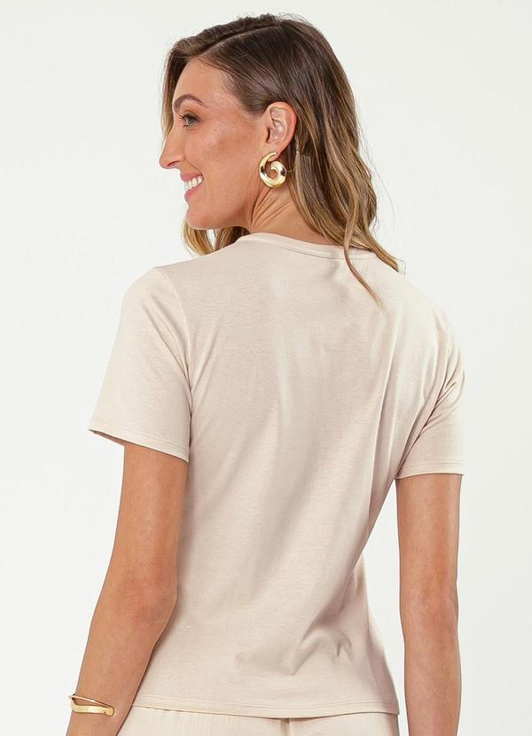 Cativa - Blusa em Algodão Bege 2