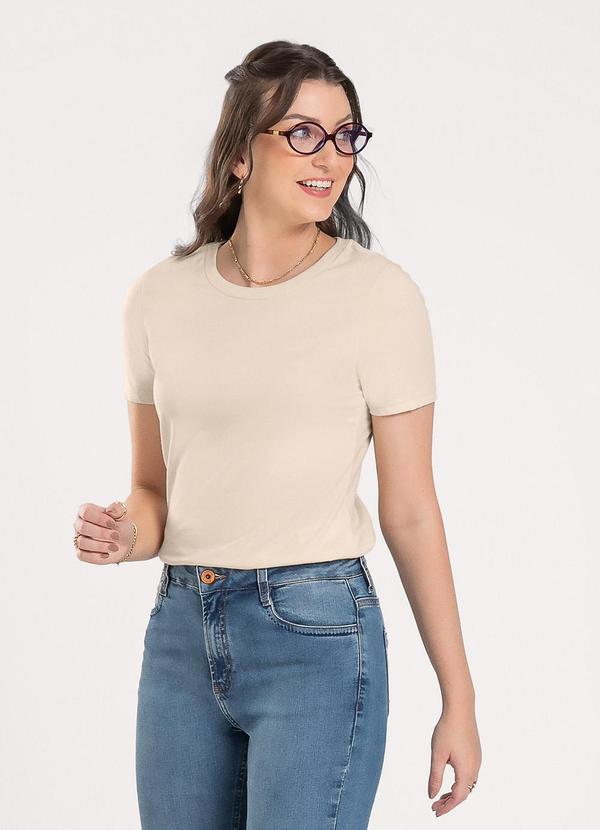 Cativa - Blusa em Algodão Bege