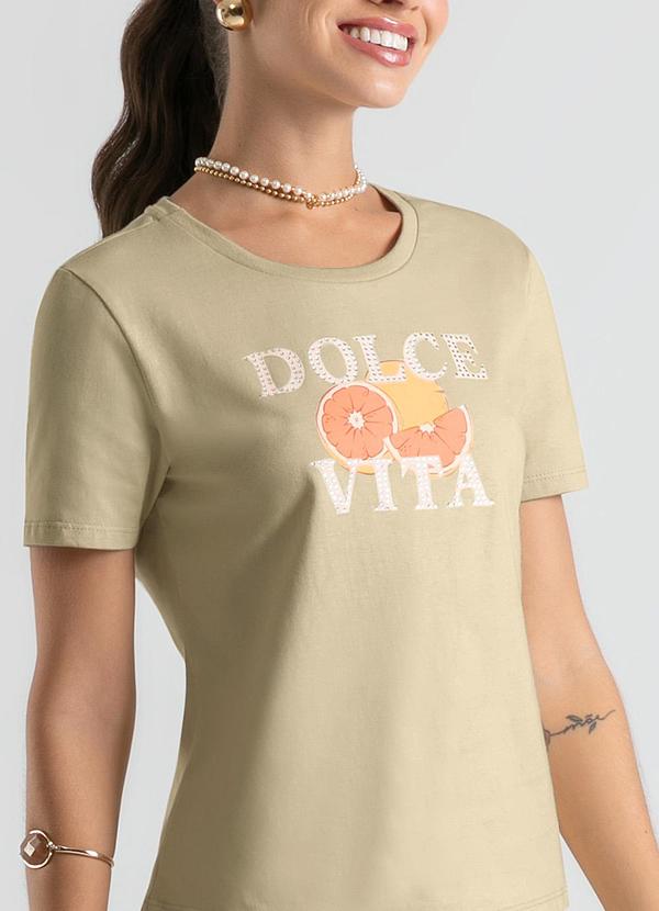 Cativa - Blusa em Algodão Bege 3