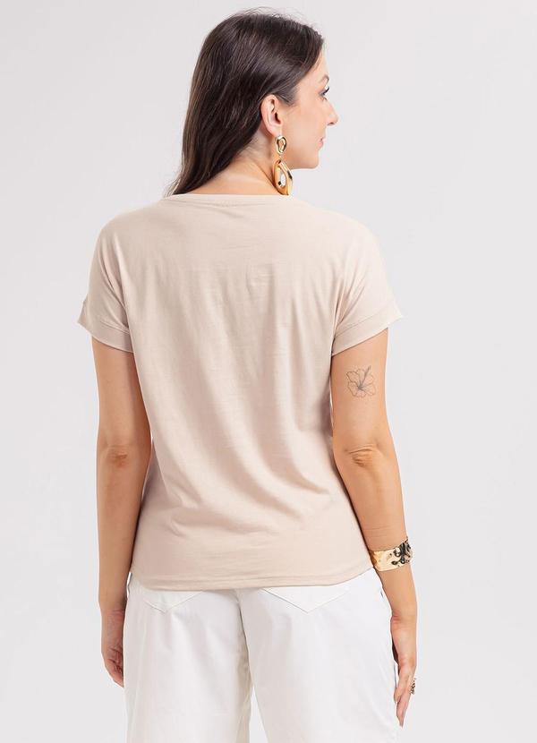 Habana - Blusa em Algodão  Bege 2